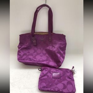 NWT Coach Weekender Bag